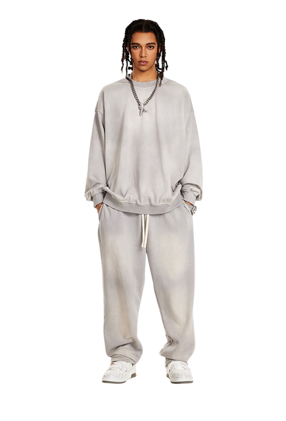 Loose Fit Washed Tracksuit