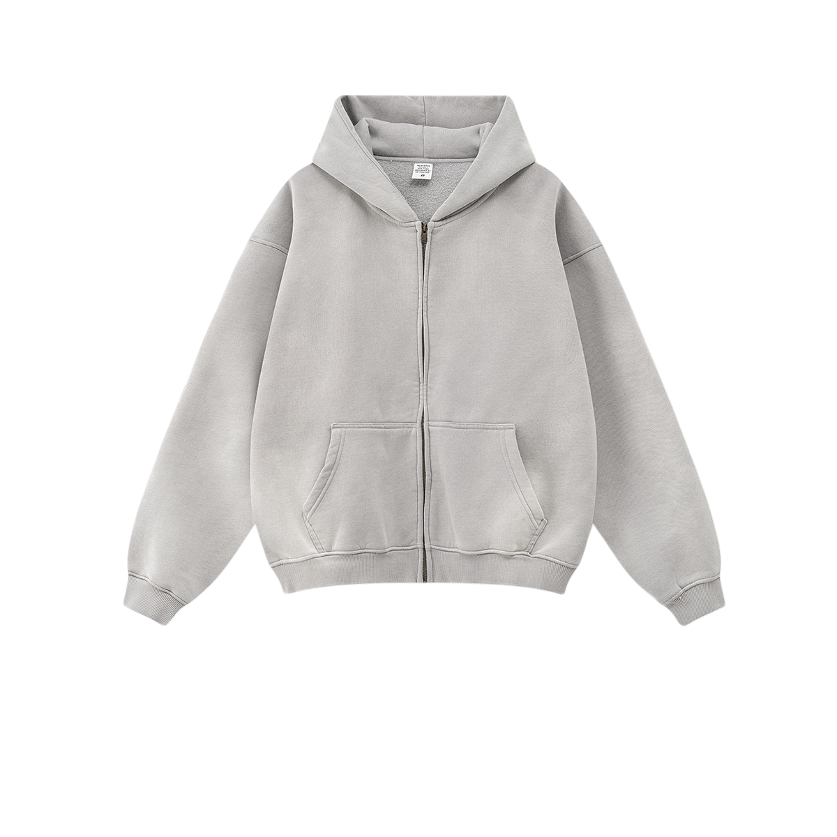 Washed Zipper Hoodie Tracksuit